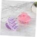 Tovinanna 4-Piece Silicone Shampoo Brush Set | Scalp Massage & Hair Care | Gentle Cleansing & Relaxation - Buy Online on GoSupps.com