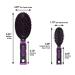 Conair Nylon Bristle Oval Cushion Hair Brush 2-Piece Set with Rubber-Grip Handles - Travel & Full-Sized Brushes - Buy Online on GoSupps.com