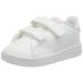 adidas Boy's Unisex Kids Advantage Cf I Sneaker Child 2.5 UK White Ftw Bla Rosrea Ftw Bla 000