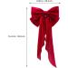 DOITOOL Satin Ribbon Hairpin Bows for Hair Teen Girls Hair Bows Hair Clips Barrettes Ribbon for Hair Large Hair Bows Hair Bow Clips Hair Ribbons Miss Issue Card Metal Bow Tie Red - Buy Online on GoSupps.com