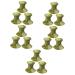 15 StK Meridian massage stone Beauty tools Face massage device for women Multifunctional facial massage devices stone scratching body tools Massage accessories Miss Green X 5 pieces 4x3.6x3.6cmx5pcs