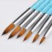 Obahdirry Nail Tool Brushes Crystal Nail Crystal Carving Pen Transparent Crystal Pen with Diamonds 6 Sets of Foil Nail Art - Buy Online on GoSupps.com
