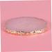 Gogogmee Nail Gel Nail Rest Stand Resin Nail Round Cosmetic Painting Palette Makeup Palette Make up Nail Set Pink Medium - Buy Online on GoSupps.com