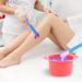 2Pcs Silicone Wax Warmer Liner Set with Spatula Sticks - Non-Stick Wax Bowl for Hair Removal (Pink Blue) - Buy Online on GoSupps.com
