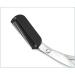 2 PCS Black Eyebrow Trimmer Scissor with Comb - Eye Shaping Cut Comb Scissors for Men and Women - Buy Online on GoSupps.com