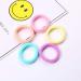 200 Pcs Cotton Baby Hair Bands - Mini Seamless Hair Bobbles for Girls, Kids, Toddlers - Multicolor Ponytail Holders (3 CM Diameter - Buy Online on GoSupps.com