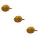 HOMSFOU 3pcs Artificial Imitation Durian Artificial Vegetable Decor Simulation Fruit Artificial Fruit Toy Lifelike Model Decoraciones Para Salas De Casa Fake Fruit Plastic Big Fruit Yellowx3pcs 25X15X15CMx3pcs