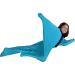 Buy Sensory Body Sock for Autism | Stretchy Deep Pressure Cocoon for Kids & Adults - Sky Blue - Buy Online on GoSupps.com