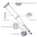 Adult Crutches Medical Underarm Crutches Aluminum Adjustable Adult Underarm Crutches Comfort Handle Crutches Canes Walking Cane Convenient Independence Adult size 69"-77" - Buy Online on GoSupps.com