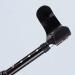 Textured Black Crutch with Half-Circle Arm Rest Durable Lightweight Aluminum Walking Sticks PVC Comfort Handle Walk Easy Mobility Aids Pair HGCHH Smooth Sailing - Buy Online on GoSupps.com