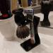 NSNT Exquisit Razor Brush Set for Men - 26mm Wooden Handle Stainless Steel Shell Clear Acrylic Stand - Perfect Gift for Wet Shaving - 8.2x12cm - International Shipping Available - Buy Online on GoSupps.com