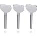 Toothpaste Squeezer, Tube Squeezer 3 Pack Metal Tube Squeezer Tube Winder Economical to Save Toothpaste, Creams, Paint Squeezer Roller Roller Squeezer Tube Squeezer Tool Simple & Practical