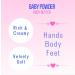 Baby Powder Creamy Whipped Body Butter Nourishing Shea Butter Cocoa Butter Coconut Oil Essential Oils Moisturizer for Body Feet & Hands Soothes and Softens - Buy Online on GoSupps.com