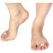 PEDIMEND Silicone Gel Hammer Toe Cushion (1 Pair) - Toe Corrector & Straightener for Curled, Claw, Mallet Toe Relief - Unisex Foot Care - Buy Online on GoSupps.com