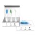 GO SMILE Pro Oral Care Easy Brushing Accessories - Nylon Toothbrush Replacement Silicone Tongue Scraper & Interdental Brush - Odor Eliminator Deep Cleaning Oral Health 3 Piece Periodontal Set 3 Piece Set
