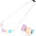 Silicone Teething Necklace for Moms and Babies - Chewable Teether for Sensory Development - Baby and Toddler Toy - Type 1 - Buy Online on GoSupps.com