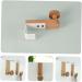Alipis Wood Cupboards Hat Home Door Hooks Hats Key Coat Hanging Wooden Iron Bedroom Hook Umbrella Punch - Buy Online on GoSupps.com