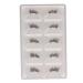 Fake Half Eyelashes 5 Pairs Natural Effect Handmade Fake Eyelashes Soft Reusable Half Eyelash Extensions Beauty Makeup Supplies Black