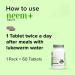 Neem 60 Tablets Promotes Skin Health Natural Purifier Control Acne & Dark spot (Pack of 1) - Buy Online on GoSupps.com