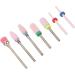 Portable Nail Drill Bits Set 7 Pieces Electric Nail File Nail Art Remover 3/32 Inch Acrylic Bits for Home Salon Use Convenient and Versatile Electric Manicure Pedicure Kit - Buy Online on GoSupps.com