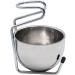Premium Stainless Steel Healeved Shaving Soap Bowl & Stand Set | Unique Men's Wet Shaving Essentials - Buy Online on GoSupps.com