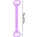 Figure 8 Fitness Resistance Band | Portable High Strength Exercise Bands Soft and Comfortable Elastic Ropes for Women Girlfriend Mother Wife Purple - Buy Online on GoSupps.com