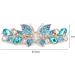 Elegant Butterfly Crystal Rhinestone Hair Clips for Women | Vintage Wedding Headdress & Fashionable Accessories | Lichengtai - Buy Online on GoSupps.com