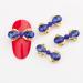 10pcs 3D Nail Art Crystal Rhinestone Bow Big Gems Charms for Nail Art Decoration Jewelry Sparkle Craft DIY Beads (#3027 10pcs)
