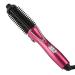 Hair Curler Brush Professional Curling Iron Brushes Salon Air Paddle Styling Brush Negative Ion Generator Ceramic Lightweight Hot Air Volumize Hair Brush for Volume and Soft Curls(US)