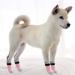 Buy Pupeck Double-Sided Anti-Slip Dog Socks Adjustable Straps Indoor Use Traction Control for Hardwood Floors - 2 Pairs (Pink) - Buy Online on GoSupps.com