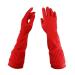 Cleaning Gloves Kitchen Gloves Dishwashing Long Sleeved Waterproof Latex Tool Gloves Dishwashing Gloves A-s