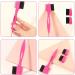 PATKAW Eyebrow Brush and Comb Set Eye Brow Brush Applicator Spoolie Firm Thin Angled Eyebrow Brush Eyeliner Brush Kit Precision Application & Blending - Buy Online on GoSupps.com