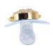 Soft Touch Silicone Baby Pacifier 6-18 Months | Bling Anti-Static Design | Newborn Essentials - M Blue - Buy Online on GoSupps.com