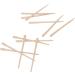 JOIKIT 2000 PCS Eyebrow Wax Sticks 2 Style Wooden Wax Spatulas Wood Wax Applicator Stick for Face Eyebrow - Buy Online on GoSupps.com