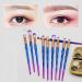 Obahdirry Makeup Brush Set Eyeshadow Concealer Lip Cosmetics Make Up for Beginner Powder Foundation with Storage Tube - Buy Online on GoSupps.com