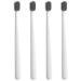 Zumaha loose soft toothbrush with 20 000 bristles hand toothbrush for gum care for children and adults pack with 4 toothbrushes individually packed clean