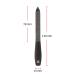 ZWILLING Sapphire Nail File - Double-Sided Shaping File with Diamond-Like Carbon Coating Matt Black Premium Quality 130mm - Ideal for Professional & At-Home Use | International Shipping Available - Buy Online on GoSupps.com