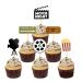 Nenluny 24pcs Movie Night Cupcake Toppers Hollywood Movie Film Cinema Theme Cupcake Toppers for Movie Theme Birthday Cake Topper Decoration