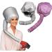 Kingzhuo Portable Soft Bonnet Hair Dryer Set - Silver & Pink | Safe Hood Hat for Women Blower - Buy Online on GoSupps.com