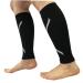 Mobestech Compression Socks - Calf Sleeves for Football & Night Runs | Large Black - Buy Online on GoSupps.com