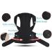 Adjustable posture corrector shoulder and correction spine posture fixed belt (black M) (Black M) - Buy Online on GoSupps.com