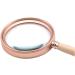 Vintage Reading MagnifierHandheld Magnifiers Aluminum Alloy Frame 20X/15X/10X Jewelry Magnifier for Precision Instrument Repair (10x) - Buy Online on GoSupps.com