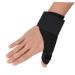 Buy FRCOLOR Black Thumb Retainer Holder - Carpal Tunnel & Finger Stabilizer Sleeves for Pain Relief - Fast International Shipping - Buy Online on GoSupps.com