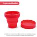 Edicare Menstrual Cup Set - 2 Medical Silicone Cups Sterilizer & Carrying Bag | Soft & 100% Safe (S - Original Edition) - Buy Online on GoSupps.com
