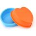 HOMSFOU 3 Sets De para Gelatinas Silicone Molds Heart Shaped Cake Pans Wedding Cake Plates Silicone Bakeware Silicone Cupcake Silicone Cake Pan Chocolate Fondant Mold - Buy Online on GoSupps.com