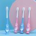 Clean Cute Penguin Shape Children's Toothbrush - Manual Suction Cup Brush for Toddlers (Ages 3-12) | 4/8 Pack - Buy Online on GoSupps.com