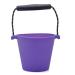 Beach Toys Bucket Foldable Silicone Pail Collapsible Sand Buckets Shower Bath Pour Bucket Hand-held Barrel