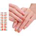 TQUXNGA Semi Cured Gels Nails Stickers Light Required Nails Polish Strips Gels Nail Strips Nails Decortions for Party Wedding Style11 - Buy Online on GoSupps.com