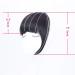 Clip in Bangs Natural Black 100% Remy Human Hair Extensions - Thick Bangs for Women - Buy Online on GoSupps.com