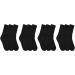 Personal Touch Diabetic Crew Socks 12 Pairs - Men's & Women's, Physicians Approved (Black, Size 9-11) - Buy Online on GoSupps.com